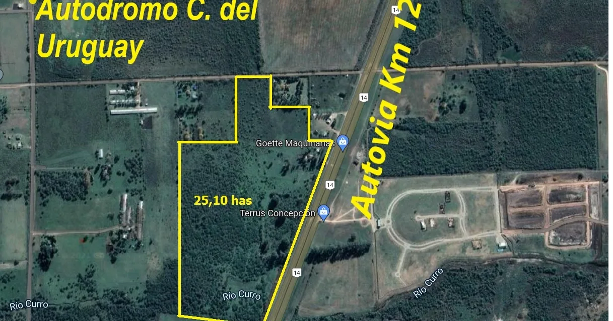 Inversiones en C. del Uruguay, sobre la Autovía