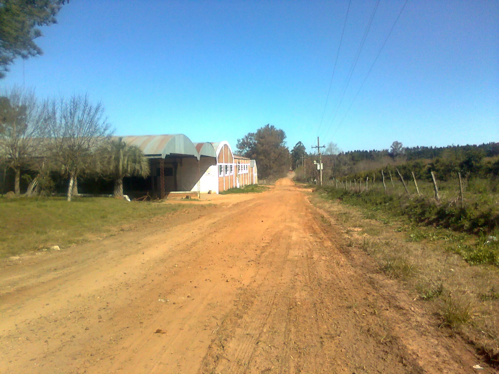 Galpones en O. Magnasco